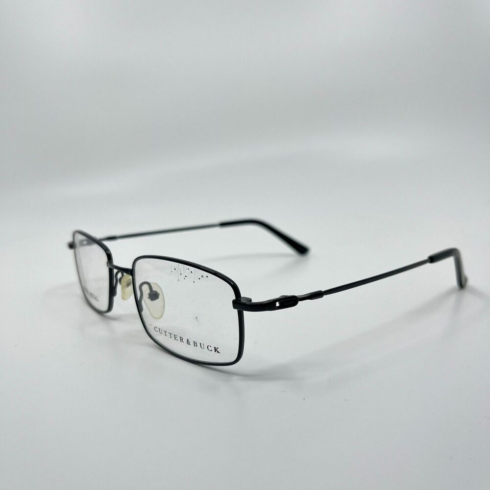 Cutter and buck Unisex (Torrey Pine) Eyeglasses Frame Black 52-18-140 H6758
